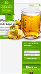 Mobile Screenshot of cervezamastapapormadrid.com